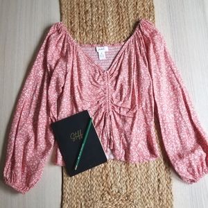 Cottagecore Floral Blouse